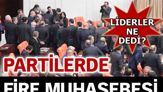 Partilerde fire muhasebesi