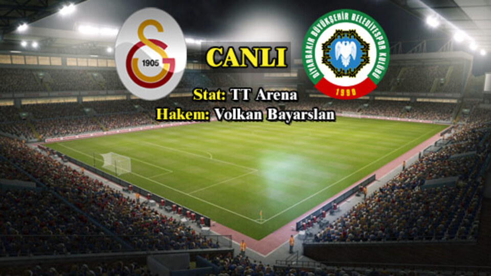 Galatasaray: 0 - Diyarbakır BŞB: 2