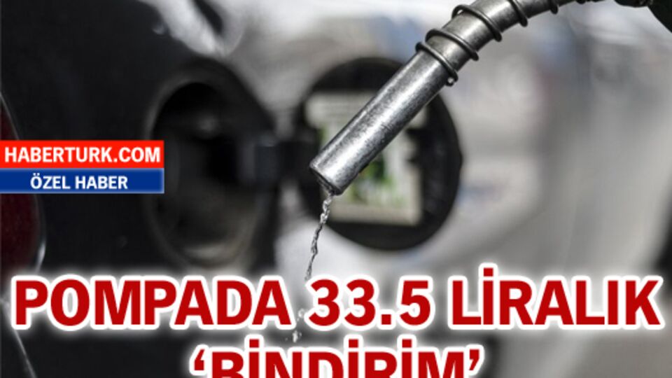 Pompada 33.5 liralık 'bindirim!'