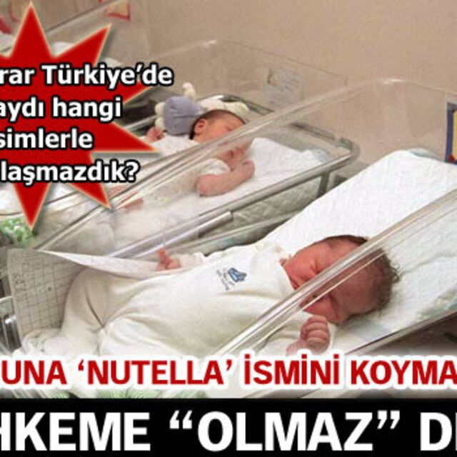 Mahkemenin 'nutella' çıkmazı