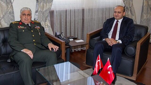 Akdoğan Orgeneral Özel ile bir araya geldi