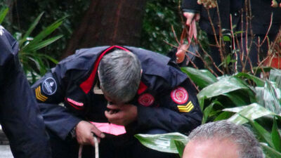 Tarihi köşkte kurtarma operasyonu