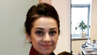 Protesto için duruşmaya böyle geldi!