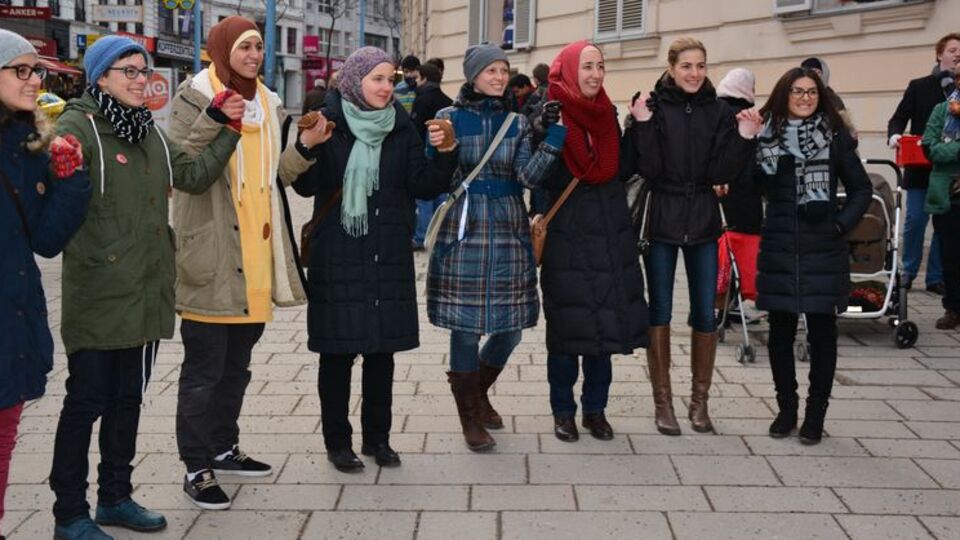 Avusturya'da ırkçılık karşıtı protesto