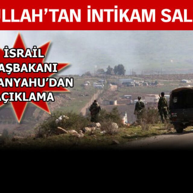 İsrail konvoyu vuruldu!
