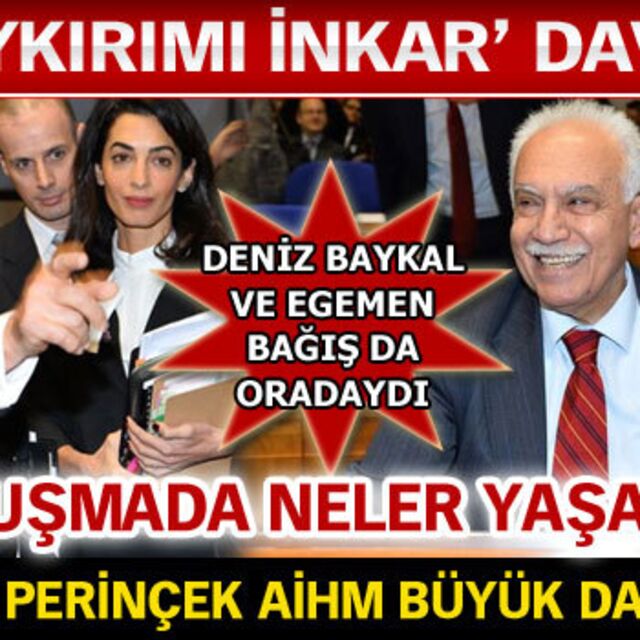 'Soykırımı inkar' davası!
