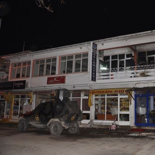 Tunceli'deki molotofkokteylli saldırı