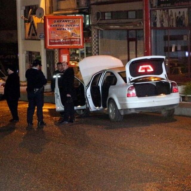LPG'li otomobil paniğe yol açtı