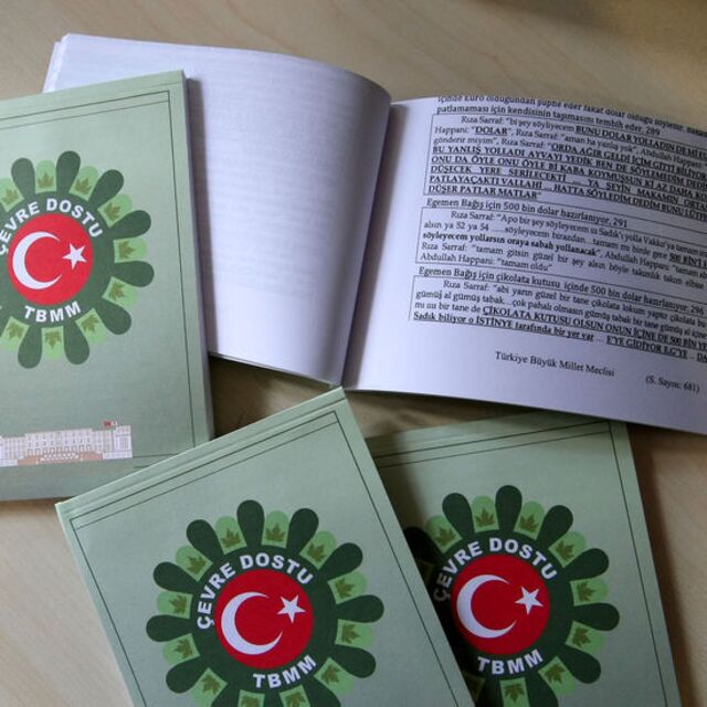 'Çevre dostu tapeler' okullara da gönderilmiş