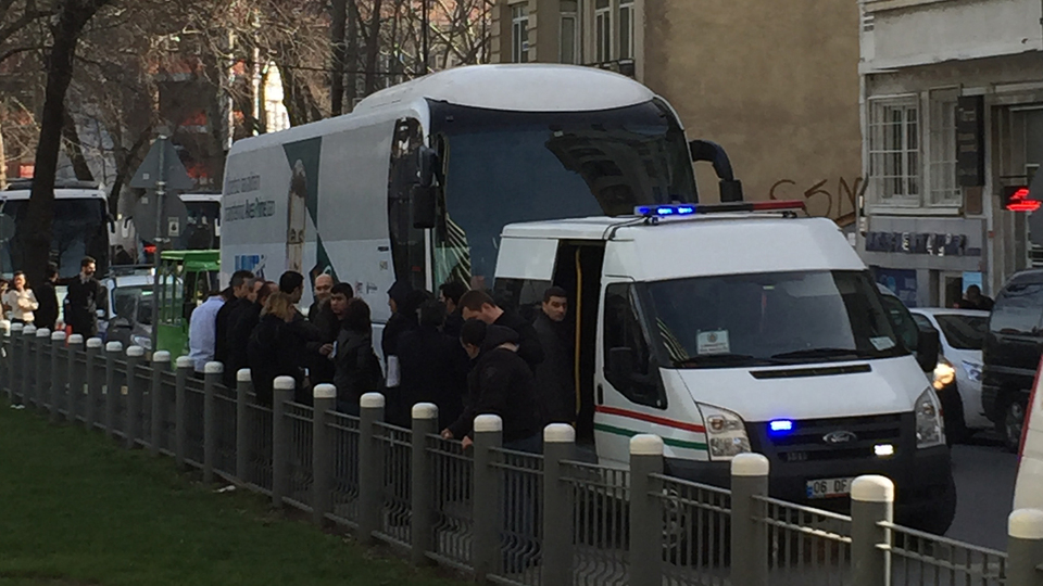 Havataş otobüsünde talihsiz ölüm!