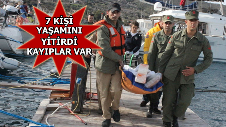 Marmaris'te tekne faciası!