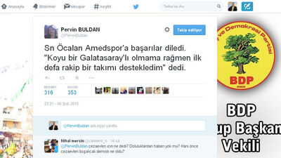 GS'li Öcalan rakip takımı destekledi