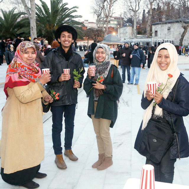 Eyüp Sultan'da sabah çorbası