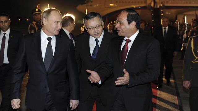 Rusya Devlet Başkanı Putin Mısır'da