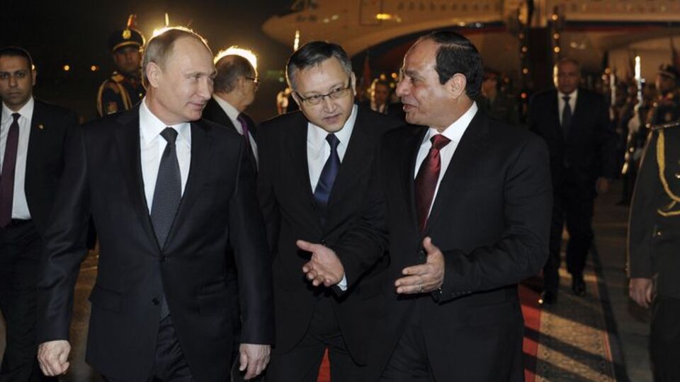Rusya Devlet Başkanı Putin Mısır'da