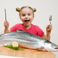 Balık tüketen çocuklar daha zeki!
