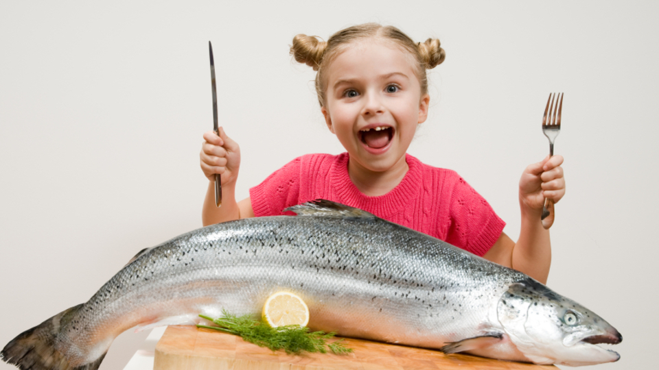 Balık tüketen çocuklar daha zeki!