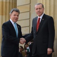 Cumhurbaşkanı Erdoğan Kolombiya'da