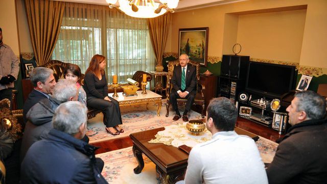Kılıçdaroğlu'ndan taziye ziyareti