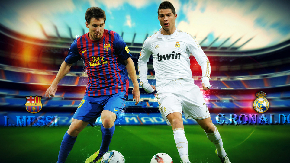 Messi, Ronaldo'yu solladı