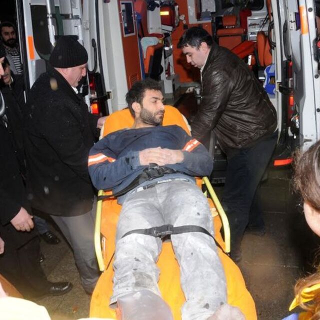 Emek Sineması yerine yapılan inşaatta iş kazası