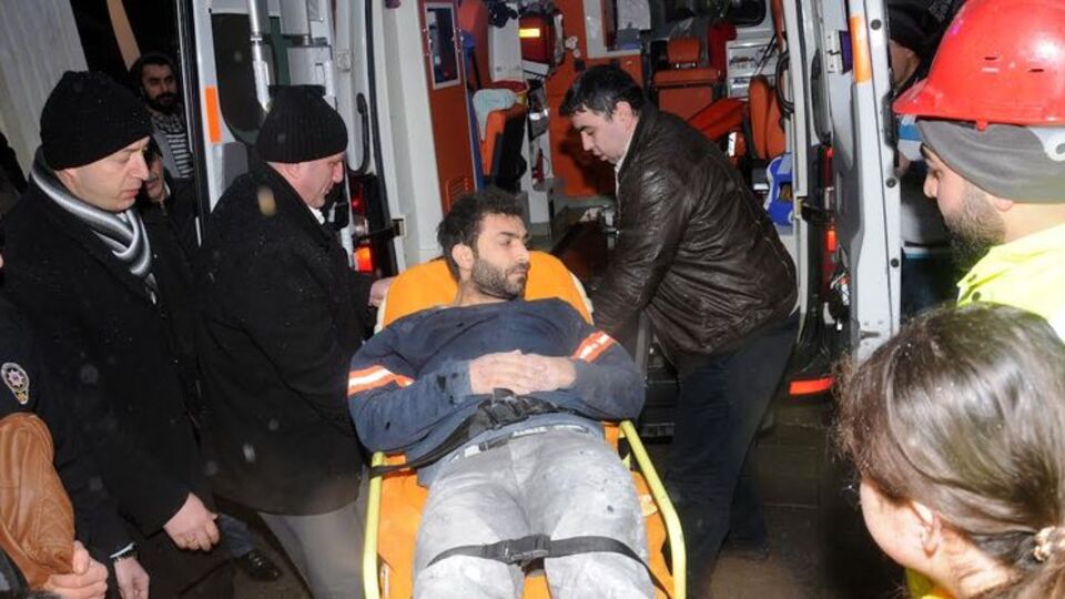 Emek Sineması yerine yapılan inşaatta iş kazası