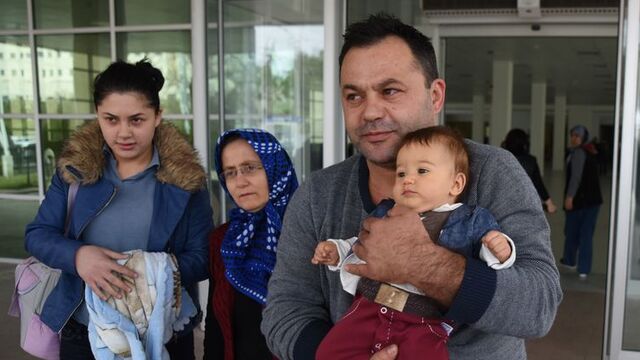 Poyraz bebek taburcu oldu!