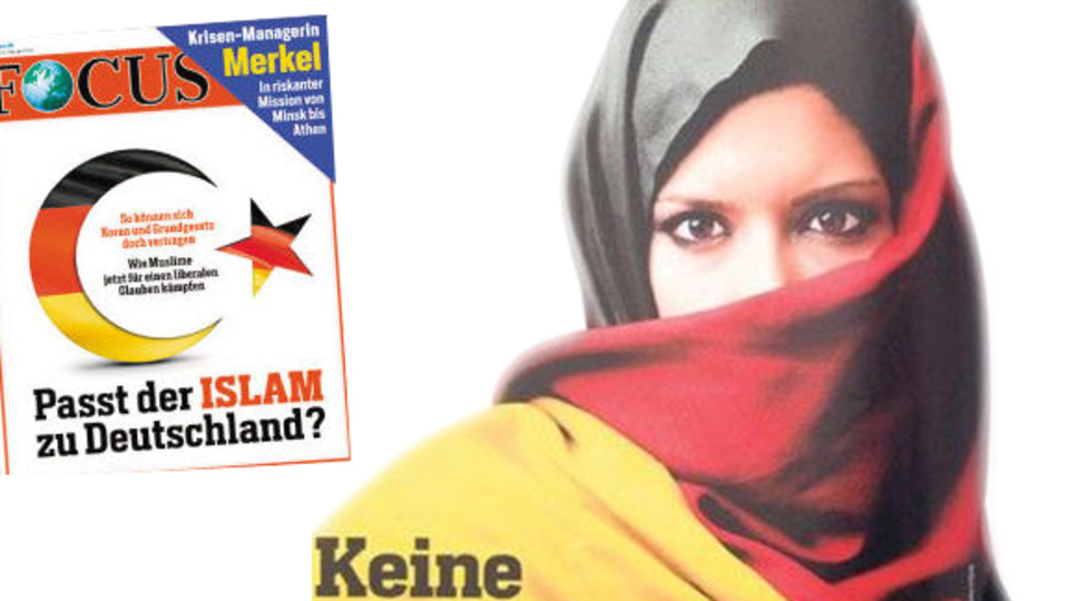 Ay yıldızlı Alman bayraklı kapak!