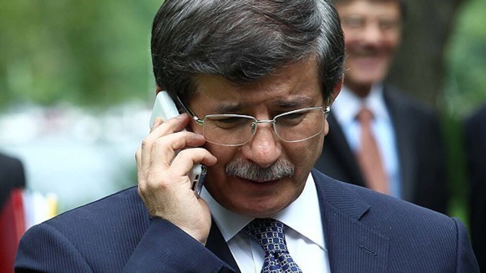 Başbakan Davutoğlu'ndan taziye telefonu