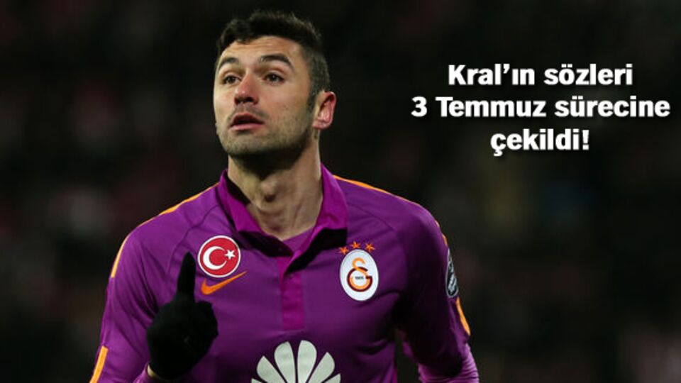 Burak Yılmaz "Hırsız" tezahüratlarına ateş püskürdü