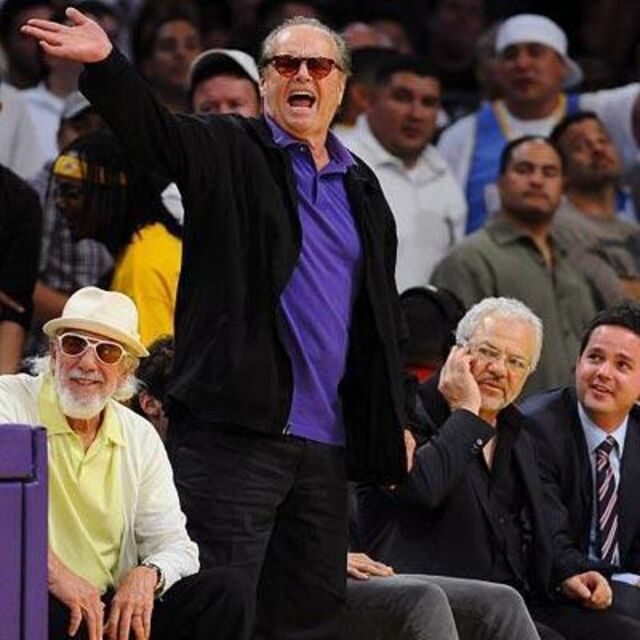 Nicholson, Lakers'ı protesto ediyor
