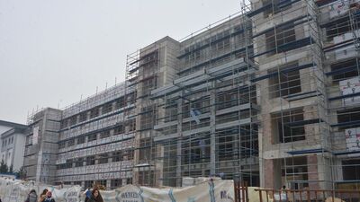 Üniversite inşaatında ölüm!