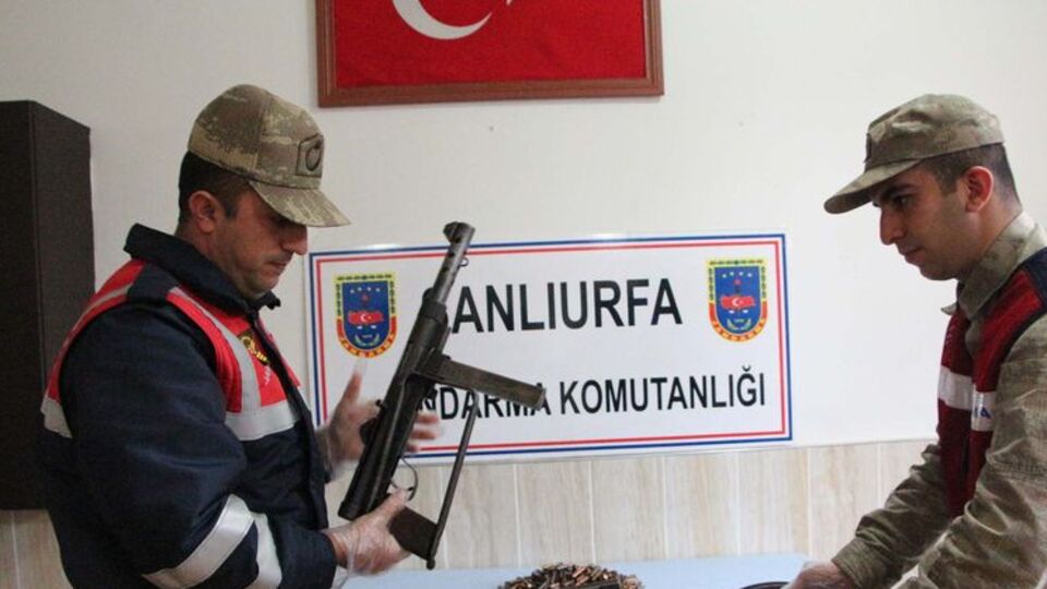 Şanlıurfa'da mühimmat operasyonu