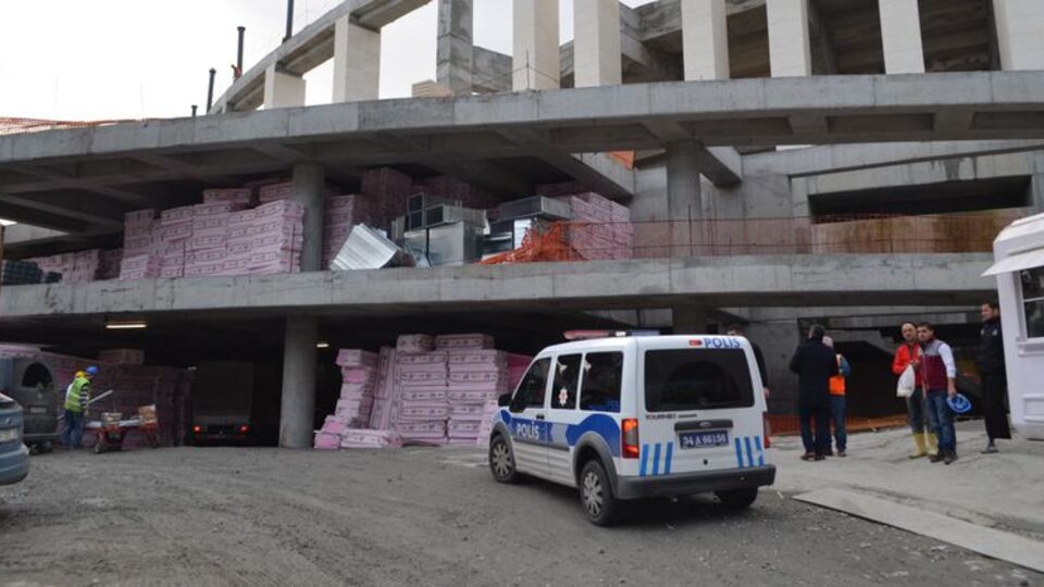 Vodafone Arena'da iş kazası