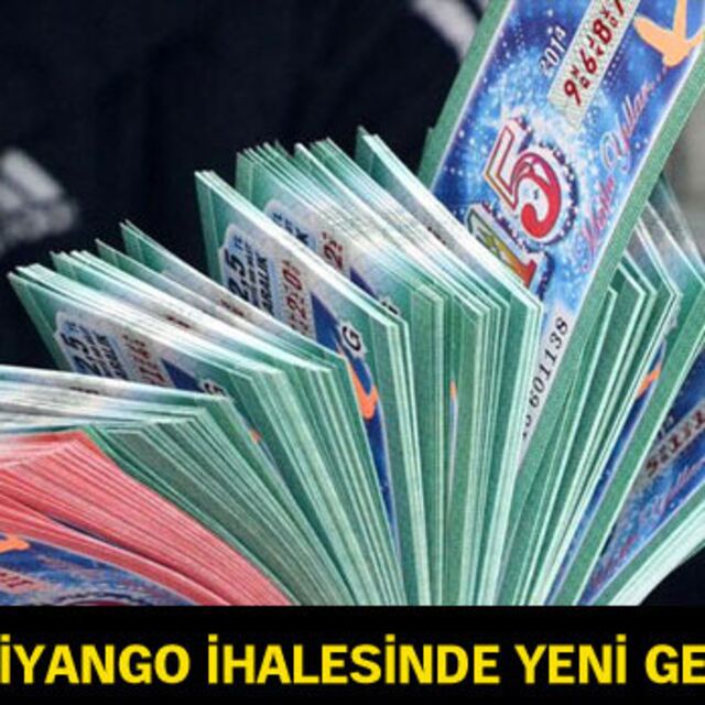 Milli Piyango ihalesinde flaş gelişme!