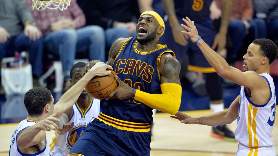 Cavaliers'ı LeBron James taşıdı