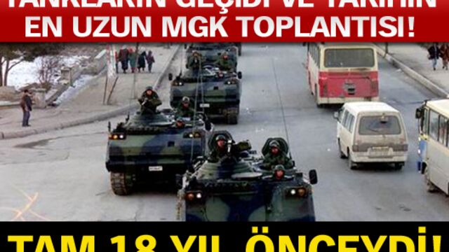 Tam 18 yıl önceydi!