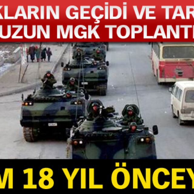 Tam 18 yıl önceydi!