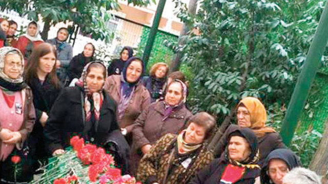 Cumartesi Annesi Kiraz'ı anneler uğurladı