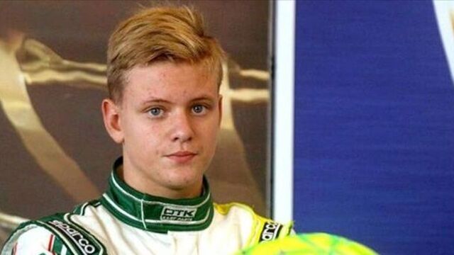 Schumi'nin oğlu babasının izinde