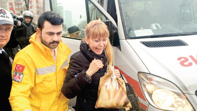 Kazada can veren anneye gözyaşları!