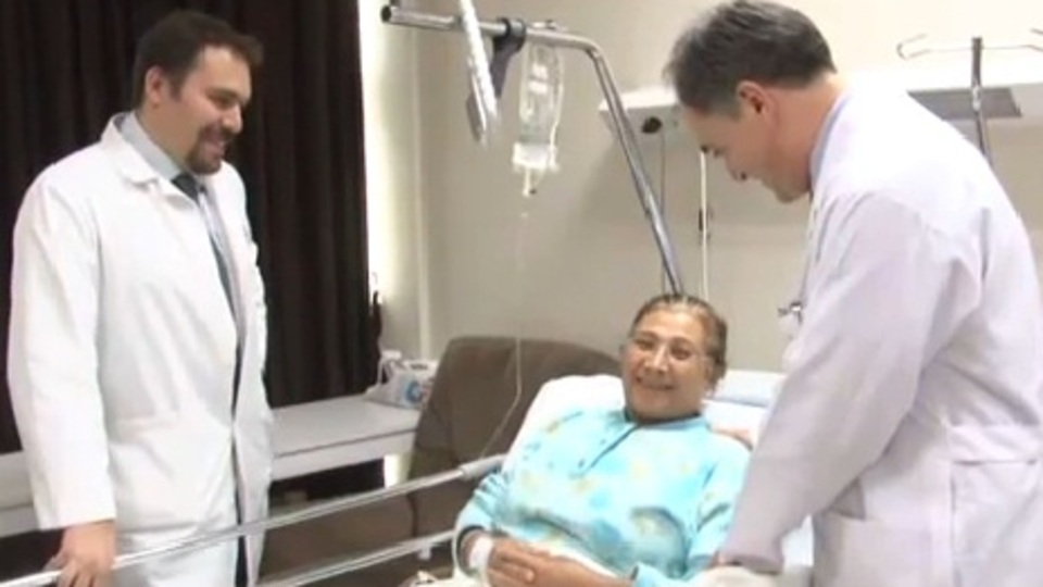 Kasıktan beyin ameliyatı yapıldı