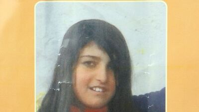 Ailesi bu pankartı astı