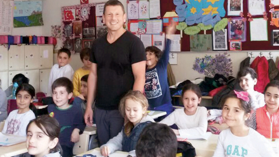 Bisiklet gezgininden çevre dersi