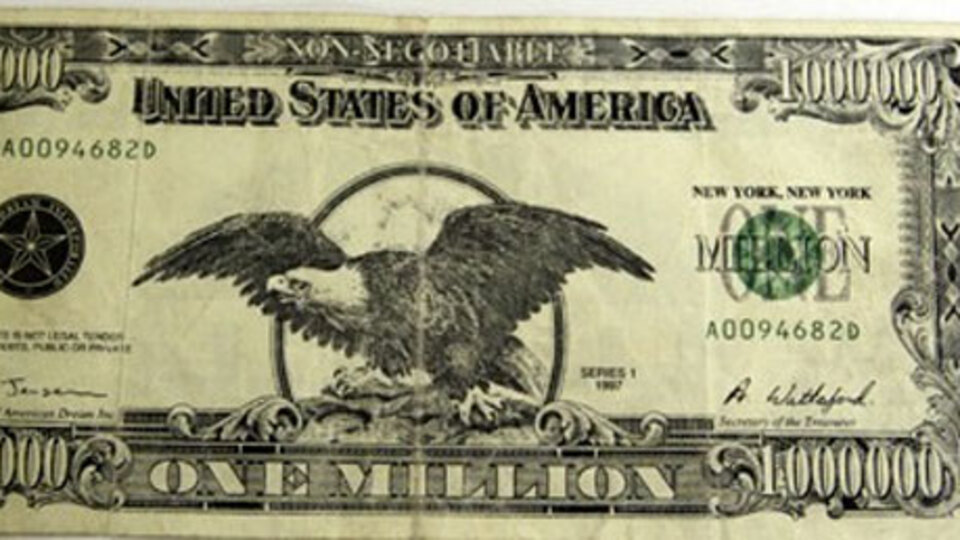 1 milyon dolar'lık banknot Manisa'da çıktı!