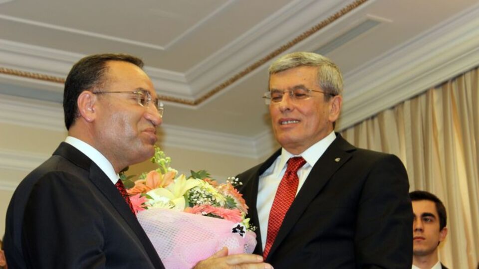 Adalet Bakanlığı'nda devir-teslim töreni