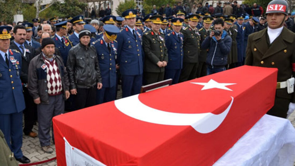 Şehit astsubay son yolculuğuna uğurlandı