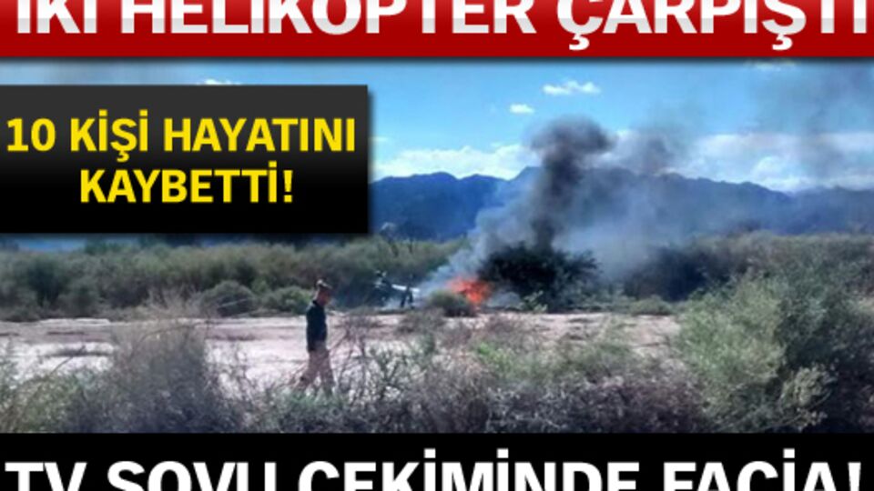 TV şovu çekiminde facia!