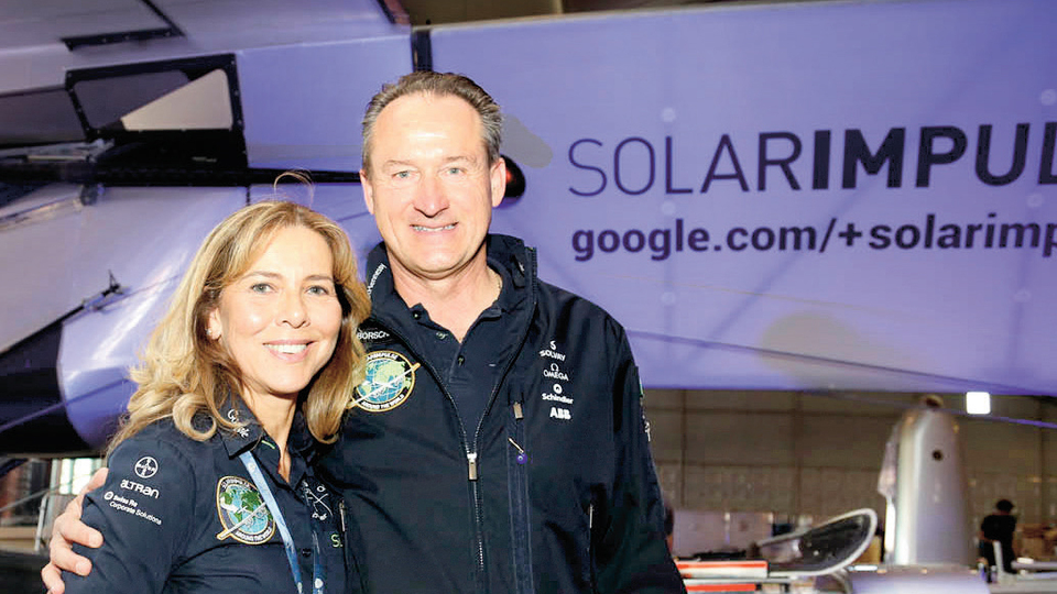 Solar Impulse 2'nin arkasındaki Türk kadın