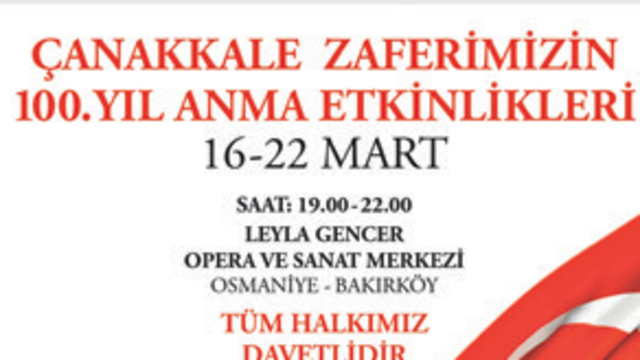 Çanakkale Zaferi kutlaması